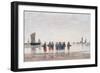 Pecheuses a Berck, 1875-Eugène Boudin-Framed Giclee Print