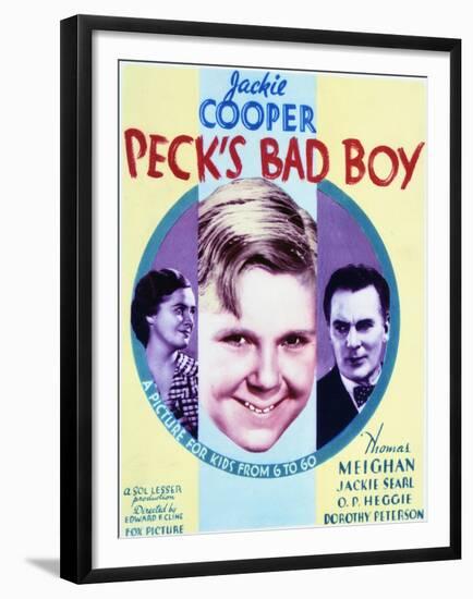 Peck's Bad Boy - Movie Poster Reproduction-null-Framed Photo