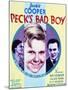 Peck's Bad Boy - Movie Poster Reproduction-null-Mounted Photo