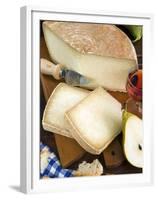 Pecorino Cheese, Tuscany, Italy-Nico Tondini-Framed Premium Photographic Print