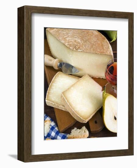 Pecorino Cheese, Tuscany, Italy-Nico Tondini-Framed Photographic Print