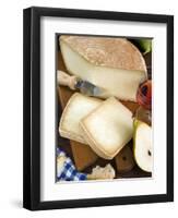 Pecorino Cheese, Tuscany, Italy-Nico Tondini-Framed Photographic Print