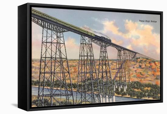 Pecos High Bridge-null-Framed Stretched Canvas