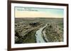 Pecos River from High Bridge-null-Framed Art Print