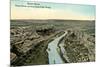 Pecos River from High Bridge-null-Mounted Art Print