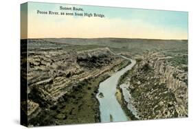 Pecos River from High Bridge-null-Stretched Canvas