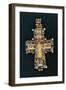 Pectoral Cross in Gold, Enamel and Precious Stones. Georgia, 8th-9th Century-null-Framed Giclee Print