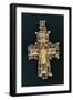 Pectoral Cross in Gold, Enamel and Precious Stones. Georgia, 8th-9th Century-null-Framed Giclee Print