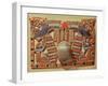 Pectoral Decorated with the Winged Scarab Protected by Isis and Nephthys-null-Framed Giclee Print