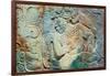 Pectoral of the King and a Courtier from Tikal-Mayan-Framed Giclee Print