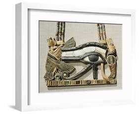 Pectoral of the Sacred Eye Flanked by Serpent Goddess and Vulture Goddess, Egypt, North Africa-Robert Harding-Framed Photographic Print