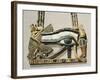 Pectoral of the Sacred Eye Flanked by Serpent Goddess and Vulture Goddess, Egypt, North Africa-Robert Harding-Framed Photographic Print