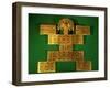 Pectoral Ornament of the Tolima Region, Colombia, circa 500-1500 AD-null-Framed Giclee Print