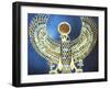 Pectoral Showing the God Horus, Ancient Egyptian, 18th Dynasty, C1325 Bc-null-Framed Photographic Print