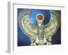 Pectoral Showing the God Horus, Ancient Egyptian, 18th Dynasty, C1325 Bc-null-Framed Photographic Print