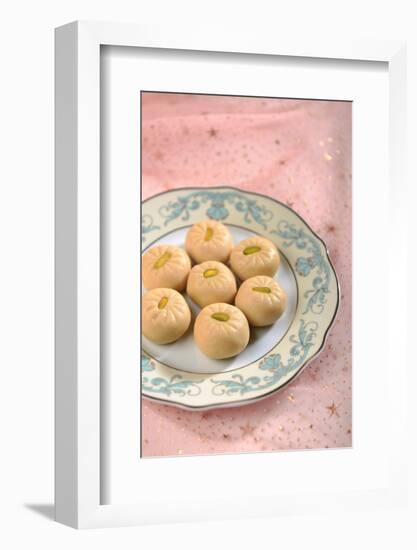 Peda - an Indian Popular Sweet Made with Milk-satel-Framed Photographic Print