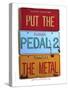 Pedal 2 The Metal-Gregory Constantine-Stretched Canvas