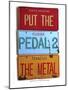 Pedal 2 The Metal-Gregory Constantine-Mounted Giclee Print