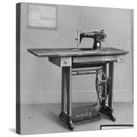 Pedal Foot Singer Sewing Machine-null-Stretched Canvas