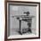 Pedal Foot Singer Sewing Machine-null-Framed Photographic Print