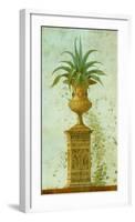 Pedastale con Plantas-Javier Fuentes-Framed Art Print