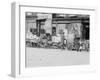 Peddlers on Hester Street-null-Framed Premium Photographic Print