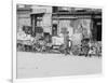 Peddlers on Hester Street-null-Framed Photographic Print