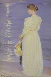 Woman in White on a Beach, 1893-Peder Severin Kröyer-Giclee Print