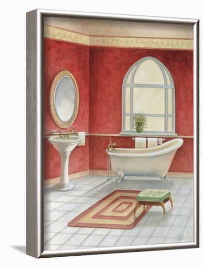 Pedestal Bathroom I-Ron Jenkins-Framed Art Print