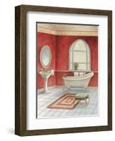 Pedestal Bathroom I-Ron Jenkins-Framed Art Print