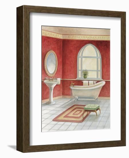 Pedestal Bathroom I-Ron Jenkins-Framed Art Print