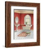 Pedestal Bathroom I-Ron Jenkins-Framed Art Print