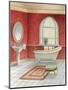 Pedestal Bathroom I-Ron Jenkins-Mounted Art Print