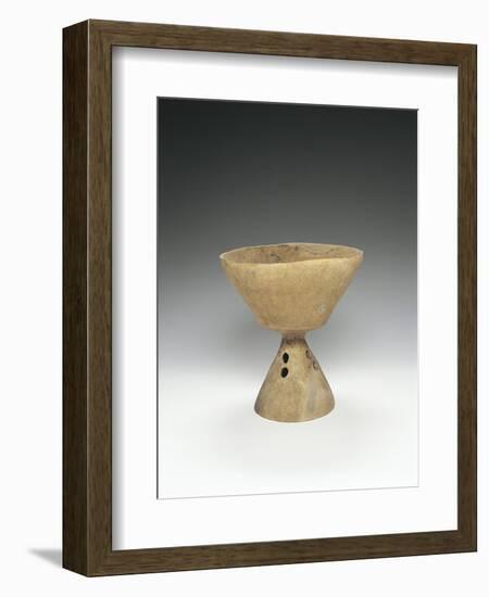 Pedestal Bowl-null-Framed Giclee Print