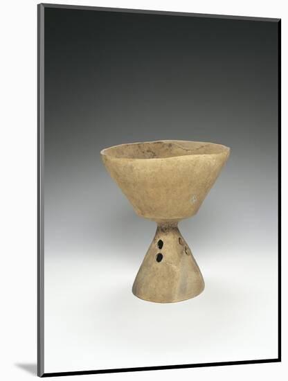 Pedestal Bowl-null-Mounted Giclee Print