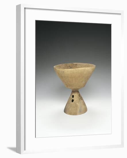 Pedestal Bowl-null-Framed Giclee Print