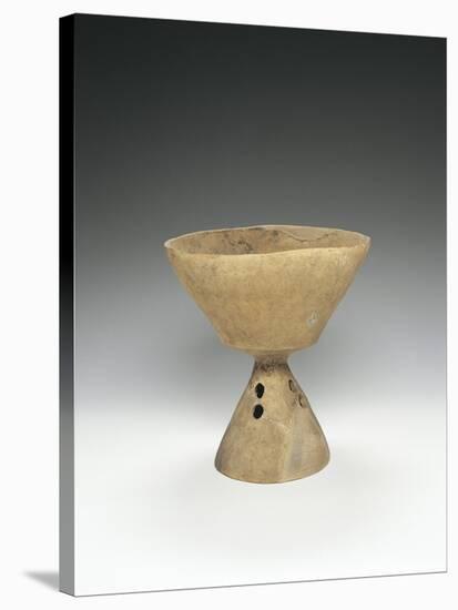 Pedestal Bowl-null-Stretched Canvas