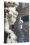 Pedestal of Perseus, the David, by Michelangelo-Nico Tondini-Stretched Canvas