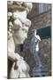 Pedestal of Perseus, the David, by Michelangelo-Nico Tondini-Mounted Photographic Print