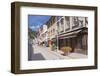 Pedestrian area Bismarckstrasse, Bad Wildbad, Black Forest, Baden-Wurttemberg, Germany-Markus Lange-Framed Photographic Print