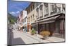 Pedestrian area Bismarckstrasse, Bad Wildbad, Black Forest, Baden-Wurttemberg, Germany-Markus Lange-Mounted Photographic Print