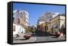 Pedestrian Area in the Old Town of Los Llanos, La Palma, Canary Islands, Spain, Europe-Gerhard Wild-Framed Stretched Canvas
