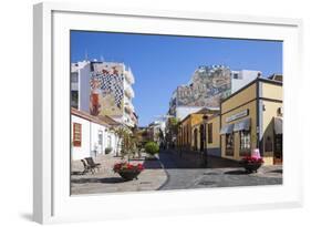 Pedestrian Area in the Old Town of Los Llanos, La Palma, Canary Islands, Spain, Europe-Gerhard Wild-Framed Photographic Print