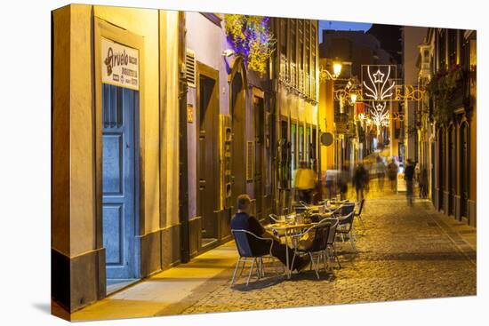 Pedestrian Area, Santa Cruz De La Palma, La Palma, Canary Islands, Spain, Europe-Gerhard Wild-Stretched Canvas