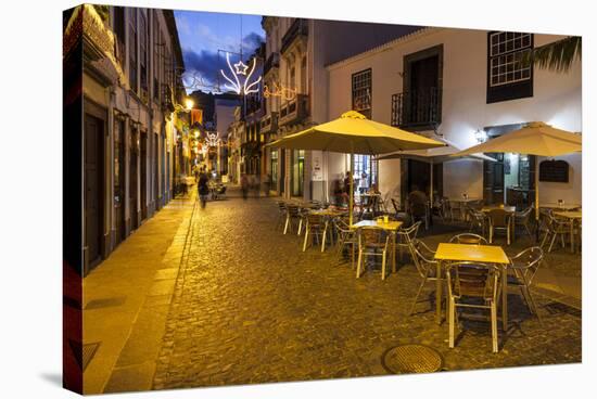 Pedestrian Area, Santa Cruz De La Palma, La Palma, Canary Islands, Spain, Europe-Gerhard Wild-Stretched Canvas