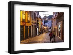 Pedestrian Area, Santa Cruz De La Palma, La Palma, Canary Islands, Spain, Europe-Gerhard Wild-Framed Photographic Print