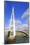 Pedestrian Bridge over the Commerce Basin, Le Havre, Normandy, France, Europe-Richard Cummins-Mounted Photographic Print