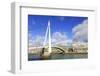 Pedestrian Bridge over the Commerce Basin, Le Havre, Normandy, France, Europe-Richard Cummins-Framed Photographic Print