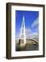 Pedestrian Bridge over the Commerce Basin, Le Havre, Normandy, France, Europe-Richard Cummins-Framed Photographic Print