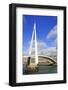 Pedestrian Bridge over the Commerce Basin, Le Havre, Normandy, France, Europe-Richard Cummins-Framed Photographic Print